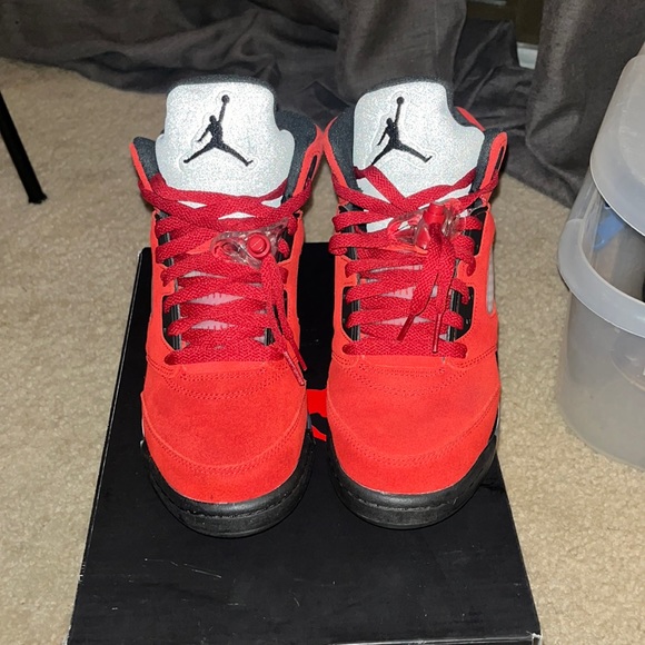 Retro Raging Raging Bull 5s Preschool Jordan Raging Bull